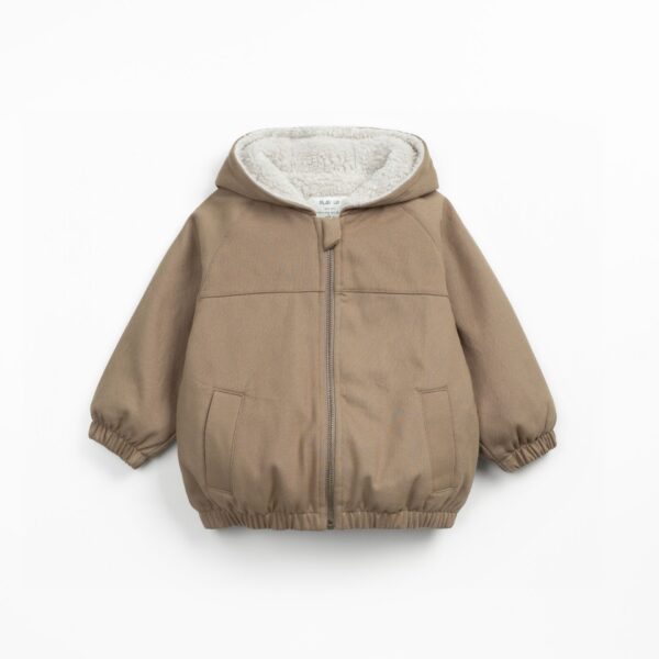 Cappotto con fodera in pelliccia Playup