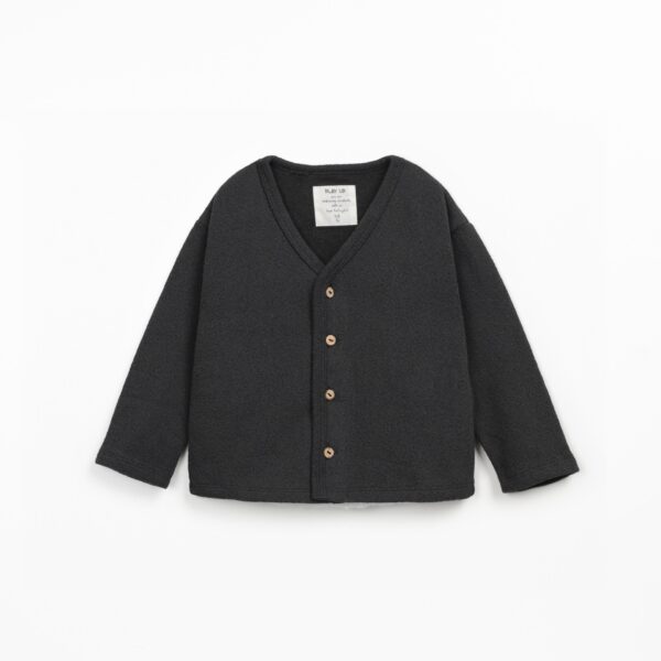 Cardigan con bottoni in cocco playup