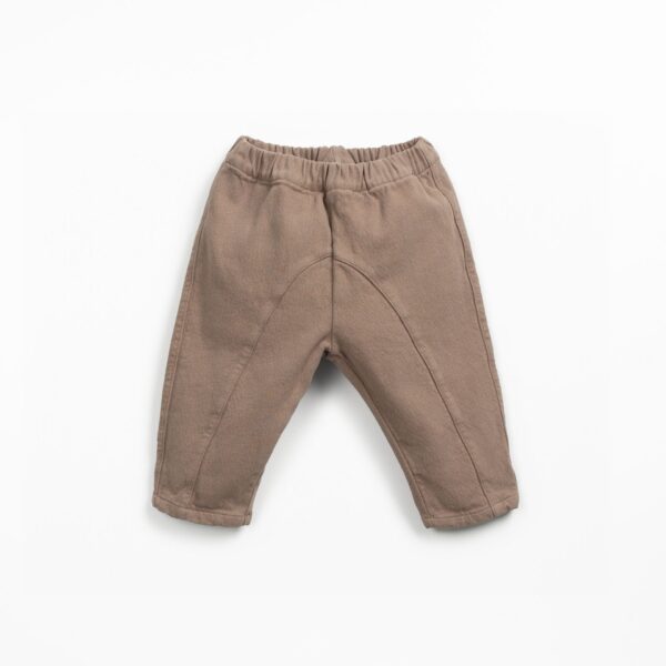 Pantaloni in twill con cintura elastica playup
